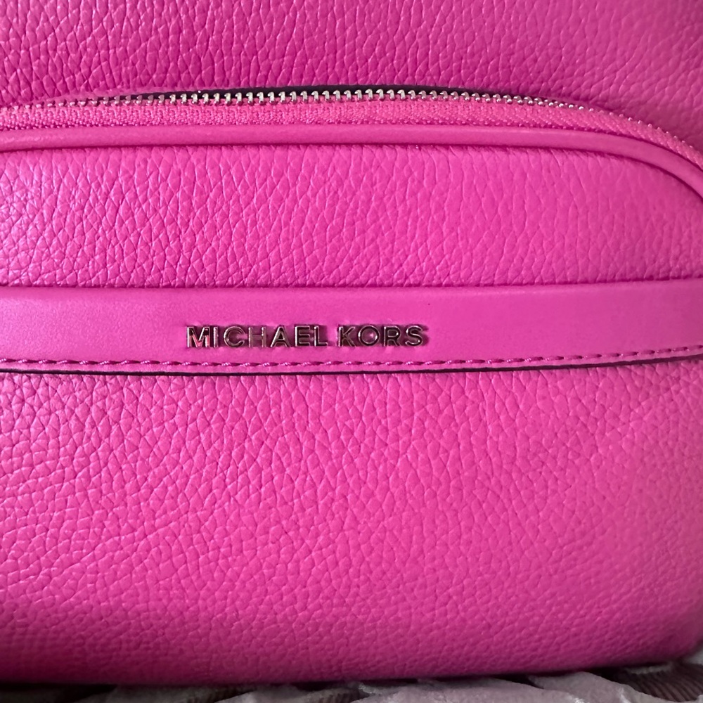 Michael Kors Fuchsia Backpack - Picture 2 of 9